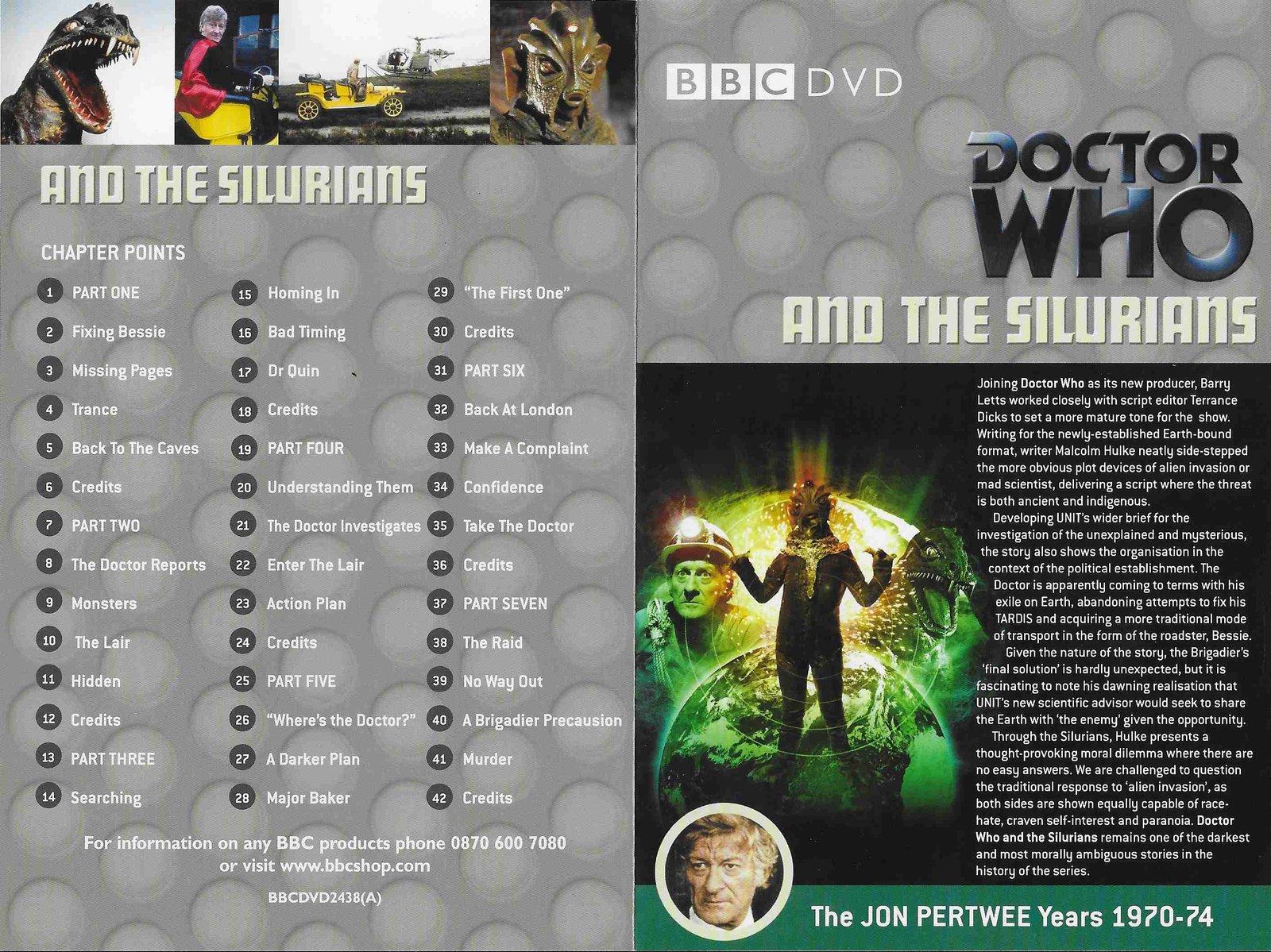 Inserts from BBCDVD 2438A